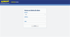 Desktop Screenshot of online.unip.br