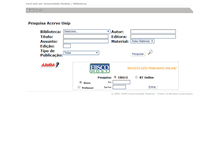 Tablet Screenshot of biblioteca.unip.br
